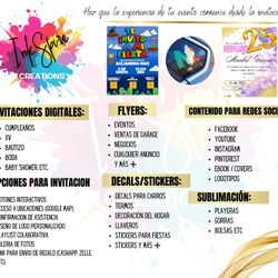 DIGITAL INVITATION / DECALS