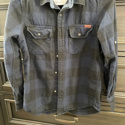 Seven Youth Button Up Sz Large