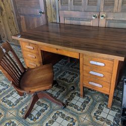 Desk And Chair