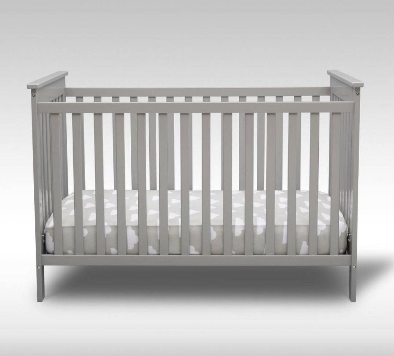 Baby And Toddler Crib (3 In 1 Convertible)