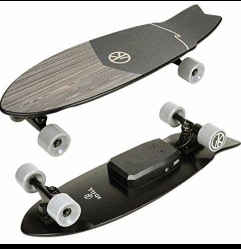 Vokul V1 Electric Skateboard Cruiser 10 Miles Max Range 13mph Top Speed 350w Motor 7ply Maple Deck 4.4Ah Lithium Battery New In Box