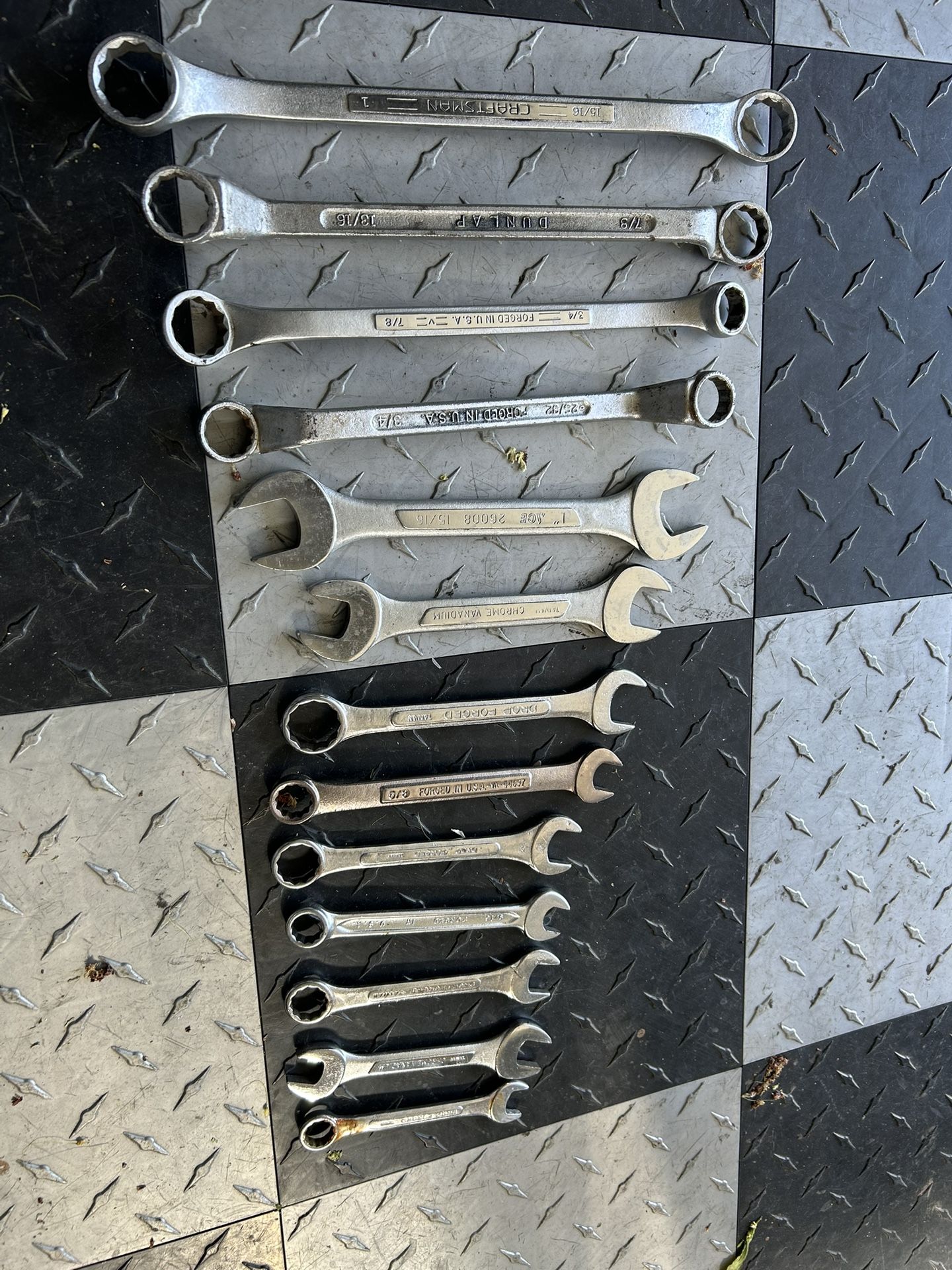 Wrenches Lot Of 13