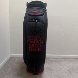 Scotty Cameron Circle T For Tour Use Only Staff Cart Bag 