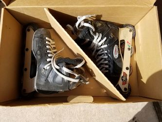 Mission inline roller hockey skates size 5.5