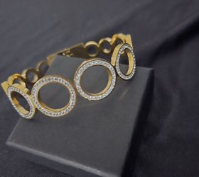 18k Gold Plated Stainless Steel Bracelet 