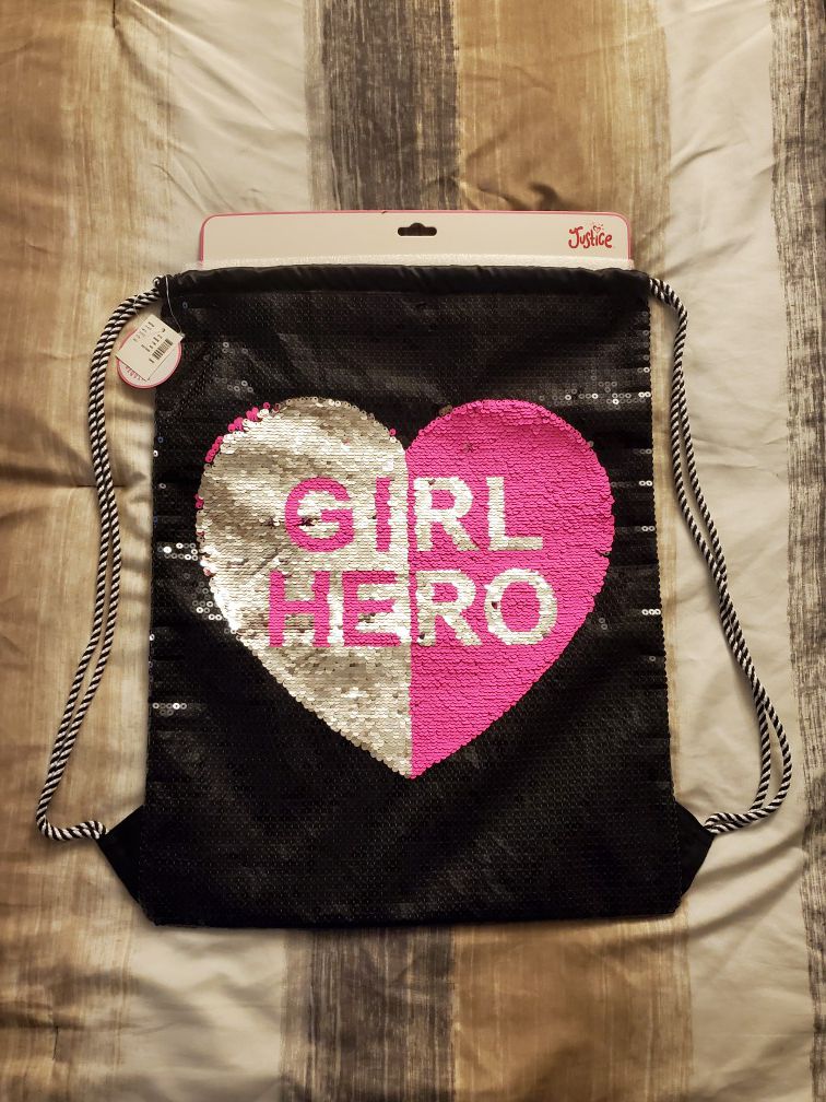 Brand New Girls Justice Backpack