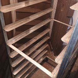 Restaurant Or Baking Tray Cart With Trays