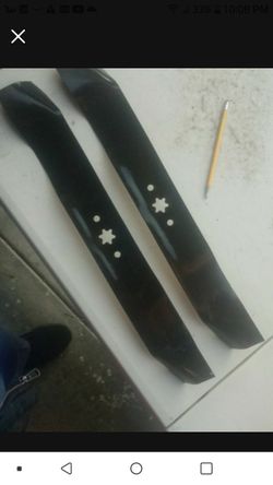 Blades For Riding Mower New