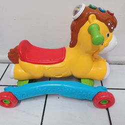 VTECH GALLOP AND ROCK LEARNING PONY .ELECTRONIC TOY 