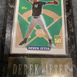 Derek Jeter Place And Card