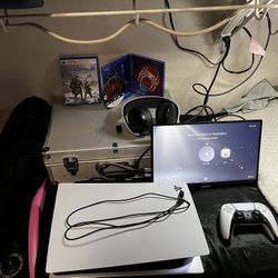 Ps5 Disk/ Controller And Headset Bundle