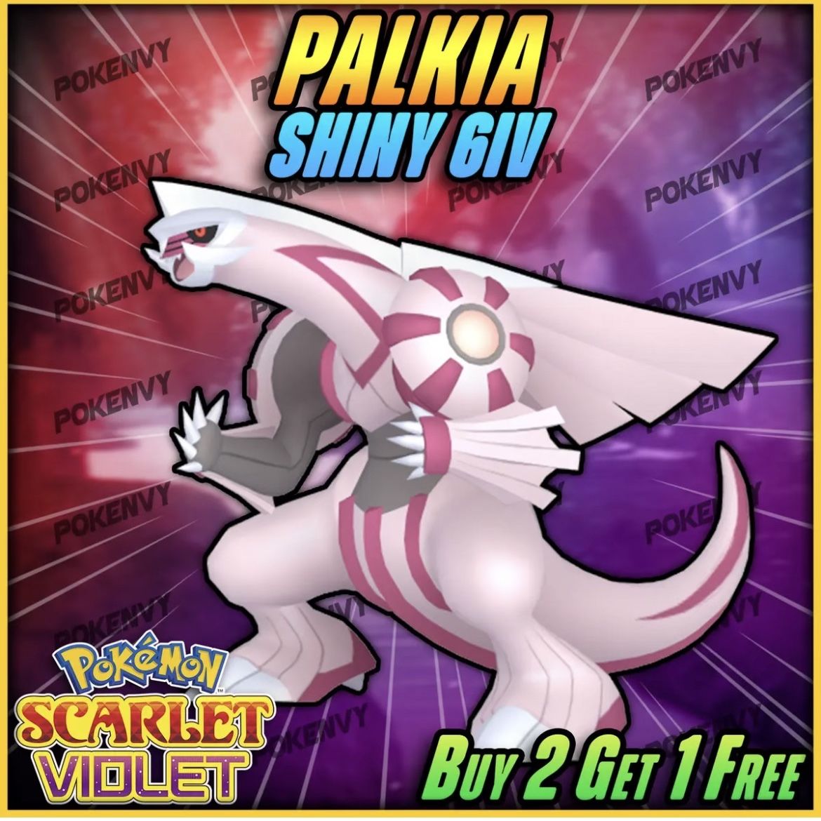 Palkia Shiny 6IV all tms learned pokemon scarlet fast trade for Sale in  Port St. Lucie, FL - OfferUp