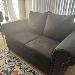 Gray couches