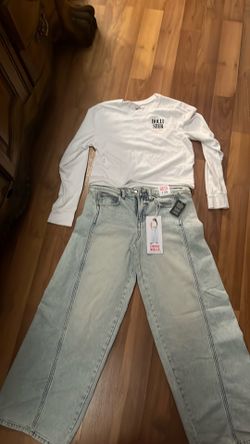 Celebrity Pink Pants and Hollister Shirt