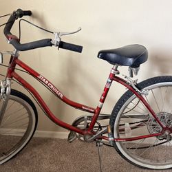 Vintage Red Schwinn StarCruiser Bicycle 