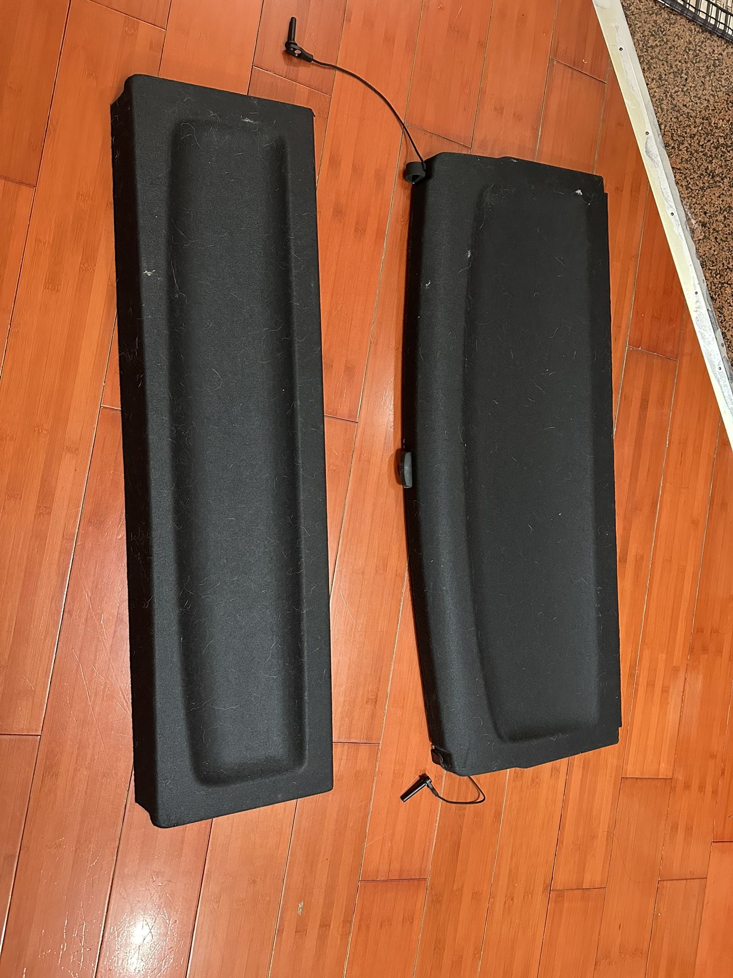 2017 BMW X1 TRUNK DECK SHELF PACKAGE TRAY TRIM PANEL COVER SHADE SET OEM