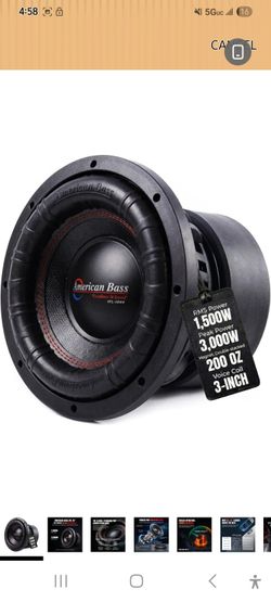 Americanbass Xfl 10inch