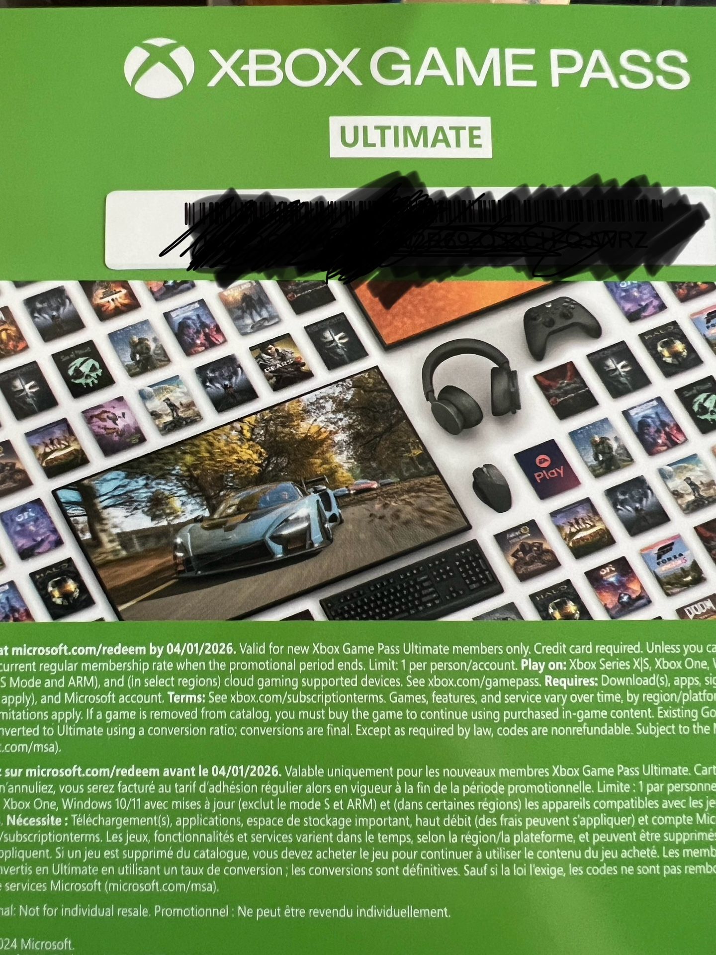 Games Pass 1 Month