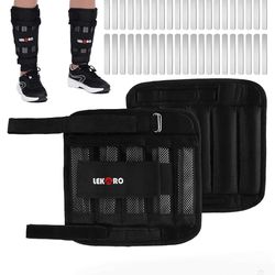 Lekoro Pair 22 lbs Ankle Leg Adjustable Weights