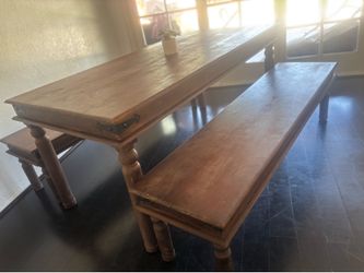 Table and chairs