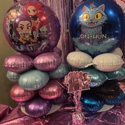 K Pop Demon huntrix Balloons 