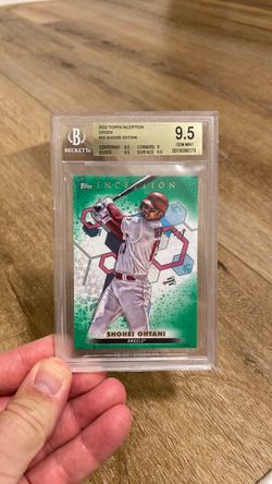 Shohei Ohtani 2022 Topps Inception Green #50 BGS 9.5 GEM MINT Angels Dodgers MVP