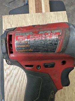Milwaukee impact 30.00 to check it please bring your battery.