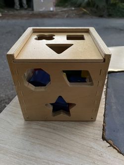 Wood Block And Shape Toy