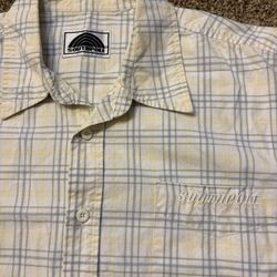 VTG Y2K Southpole International Plaid Short Sleeve Button Down Shirts Size XXL
