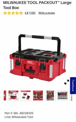 Milwaukee tool box