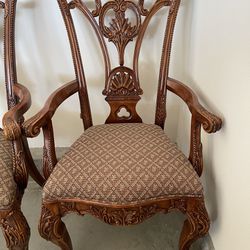 Antique Carved Chairs 