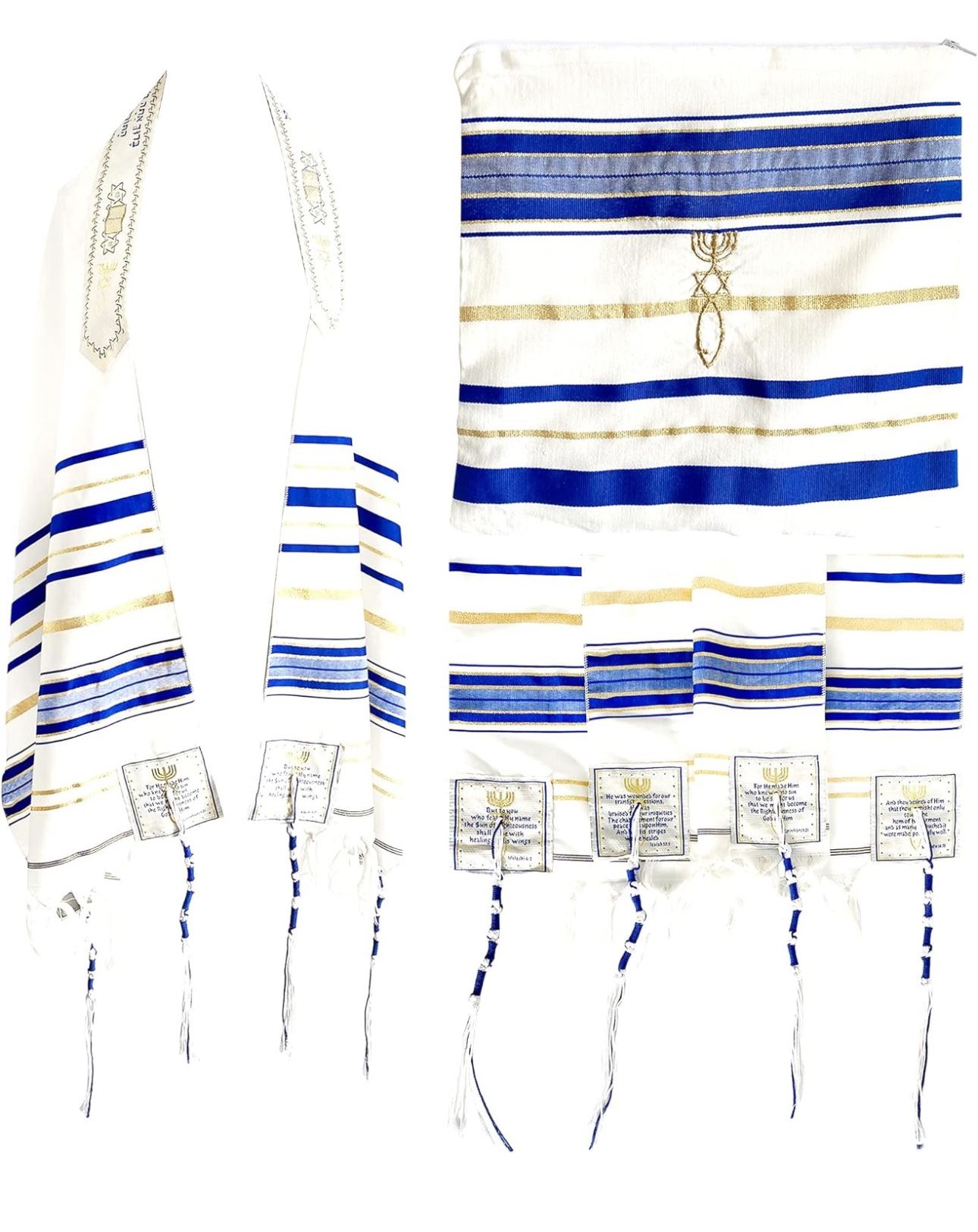 Messianic Tallit Prayer Shawl