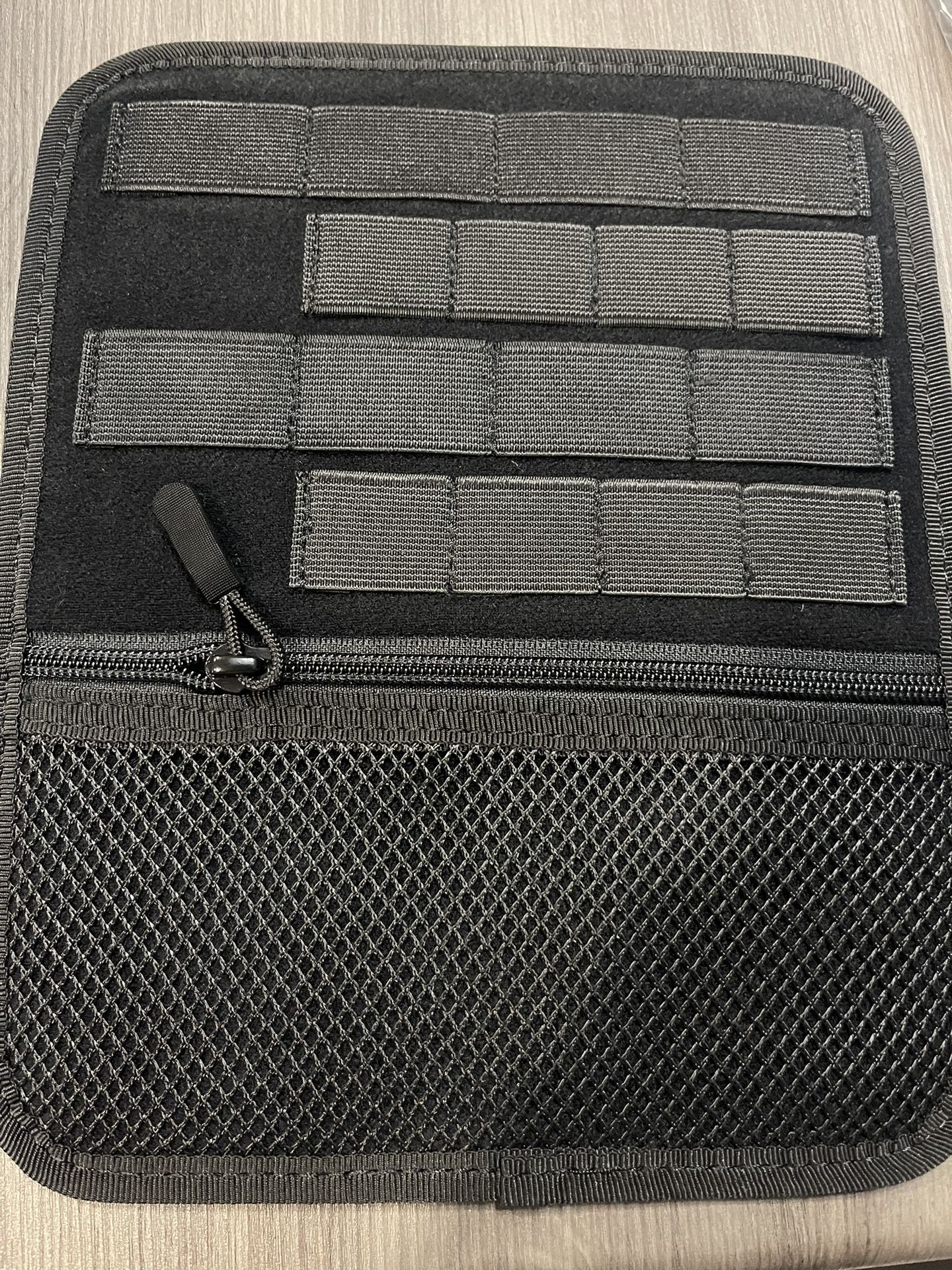 Elastic Molle Velcro panel w/ Zipper