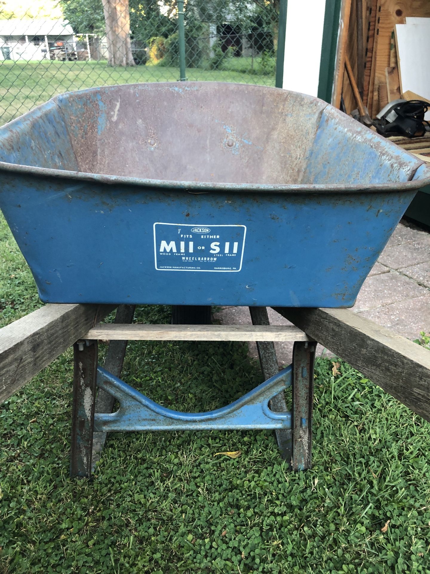 Jackson Wheelbarrow Contractor Grade M11S11 Frame for Sale in Norfolk