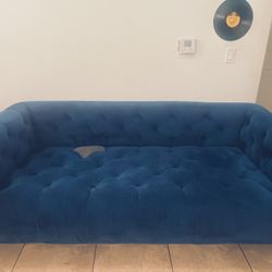 Velvet Couch "Charlene" MUST GO 