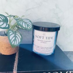 Soft Tide Hand Poured Scented Candle 