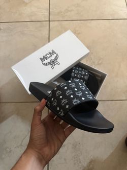 Black MCM slides