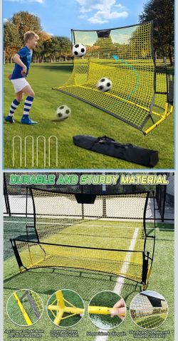 Portable Soccer Rebounder with Carrying Bag