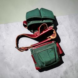 Occidental 8018DB Seven Bag Tool Belt Set