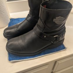 Men's Harley Davidson Boots Size  10
