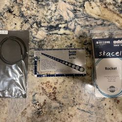 Knitting Needles And Needle Measure 