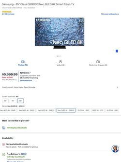 2 Samsung Tvs Paid A Little Over 13k For Both Asking 9k For Both Will Be Able To Set Up A Meet Up In The End Of March After I Return From Mexico
