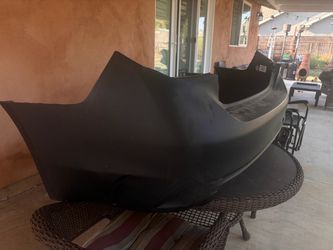 Infiniti Q50 Black Rear Car Bumper Cover