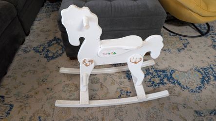 Wooden Rocking Horse