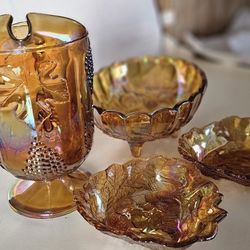 Vintage Carnivaleware Merigold Harvest Grape(?)