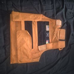Orange Strap On Manfiting Vest