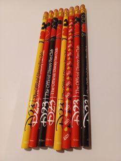 Disney23 Assortment Of Pencils Lot Of 100 Assorted Pencils