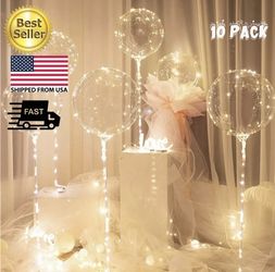 10 PACK Balloon Stand Column (all size) / Bobo Balloons Party Decoration All Inch BoBo Balloons Wedding- Base para globos