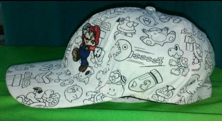 2008 COLLECTOR'S BALL CAP SUPER MARIO BROTHERS 3 BASEBALL CAP