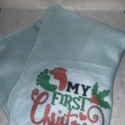 Christmas Baby Blanket